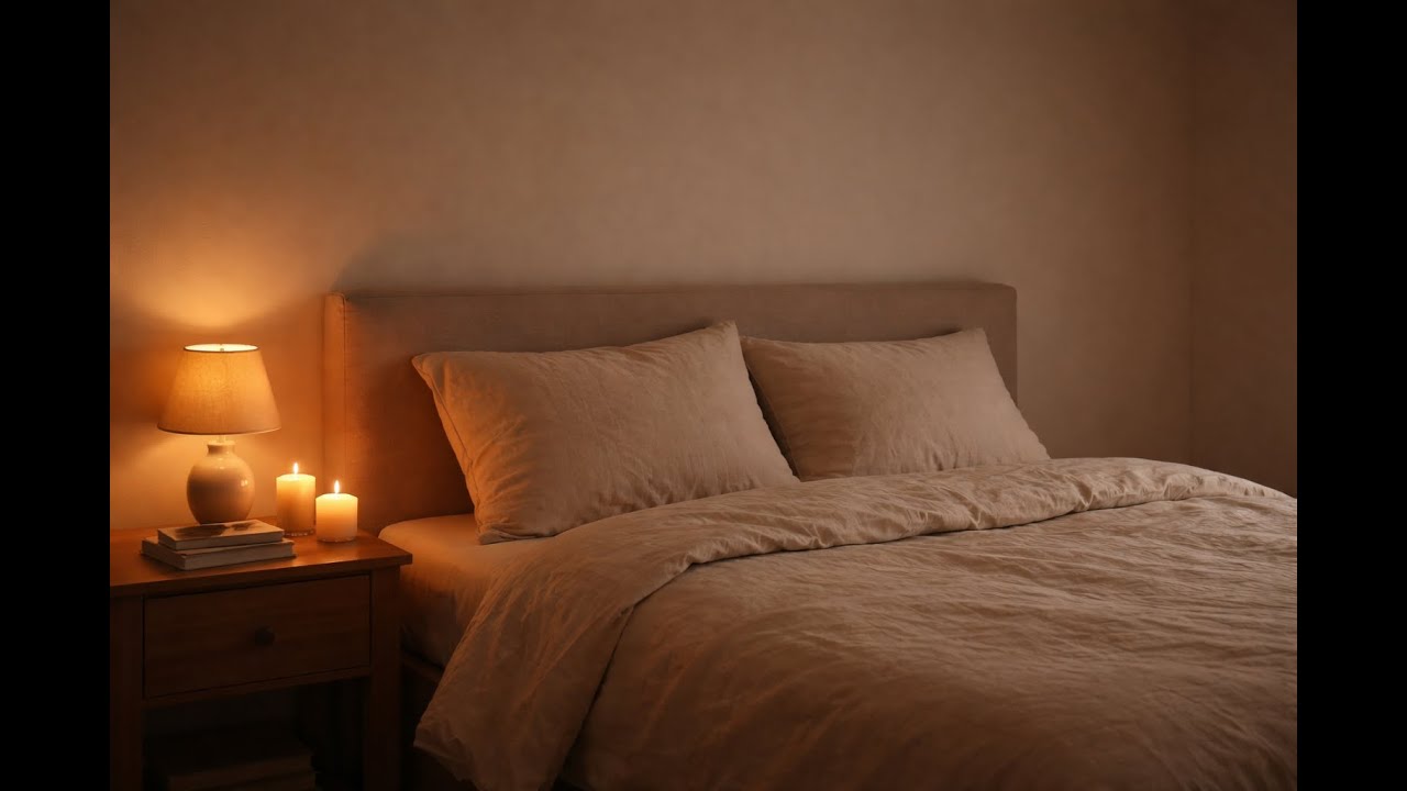 Warm Candlelight Sounds | Gentle Night Ambience (No Talking)