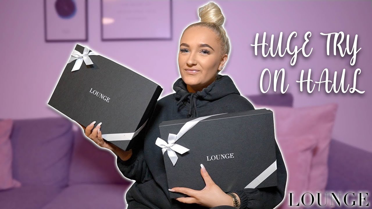 LOUNGE UNDERWEAR TRY ON HAUL| DISCOUNT CODE!!