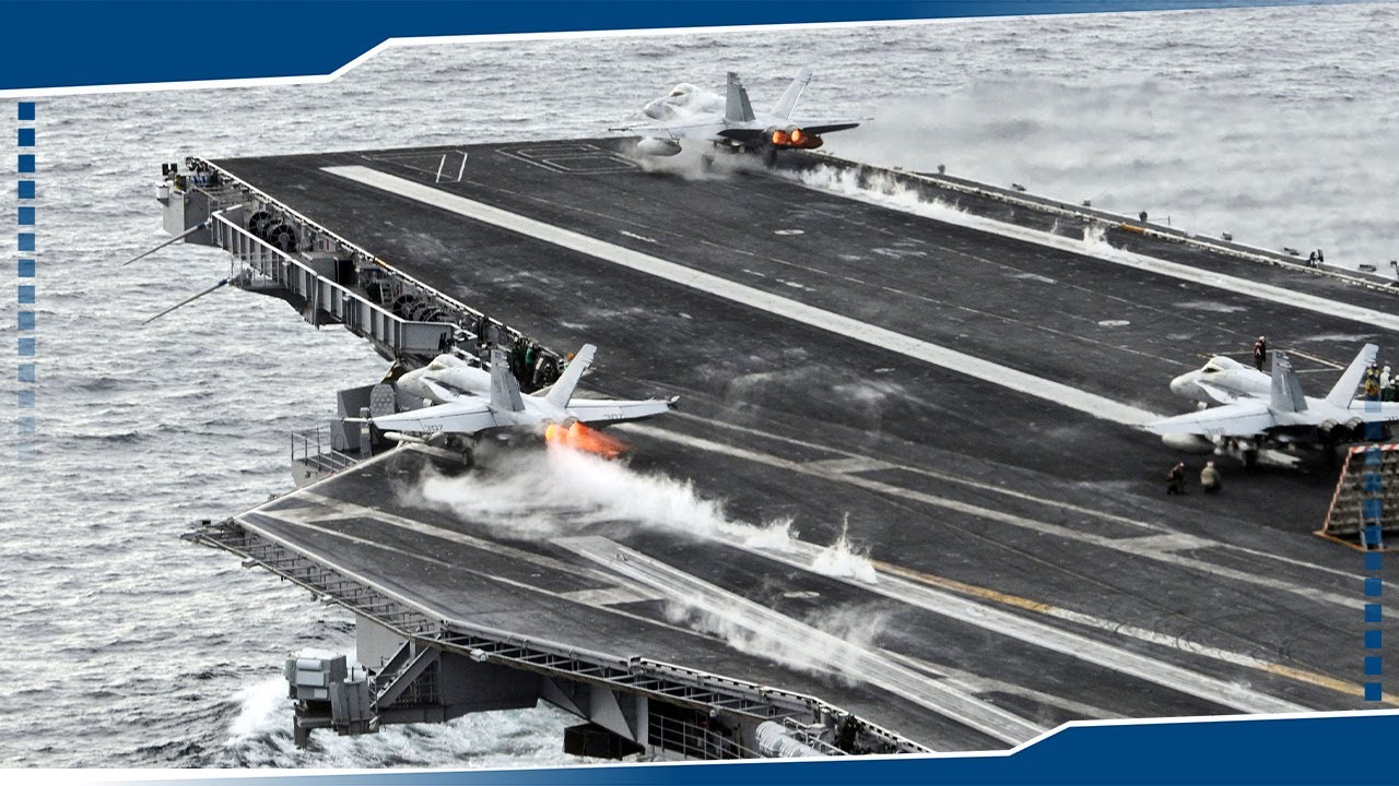 Here's How the Aircraft Catapults Launch Jets Into the Sky