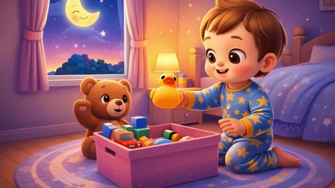 Hora de Dormir 😴 | Canção de Ninar | Música Infantil Calmante