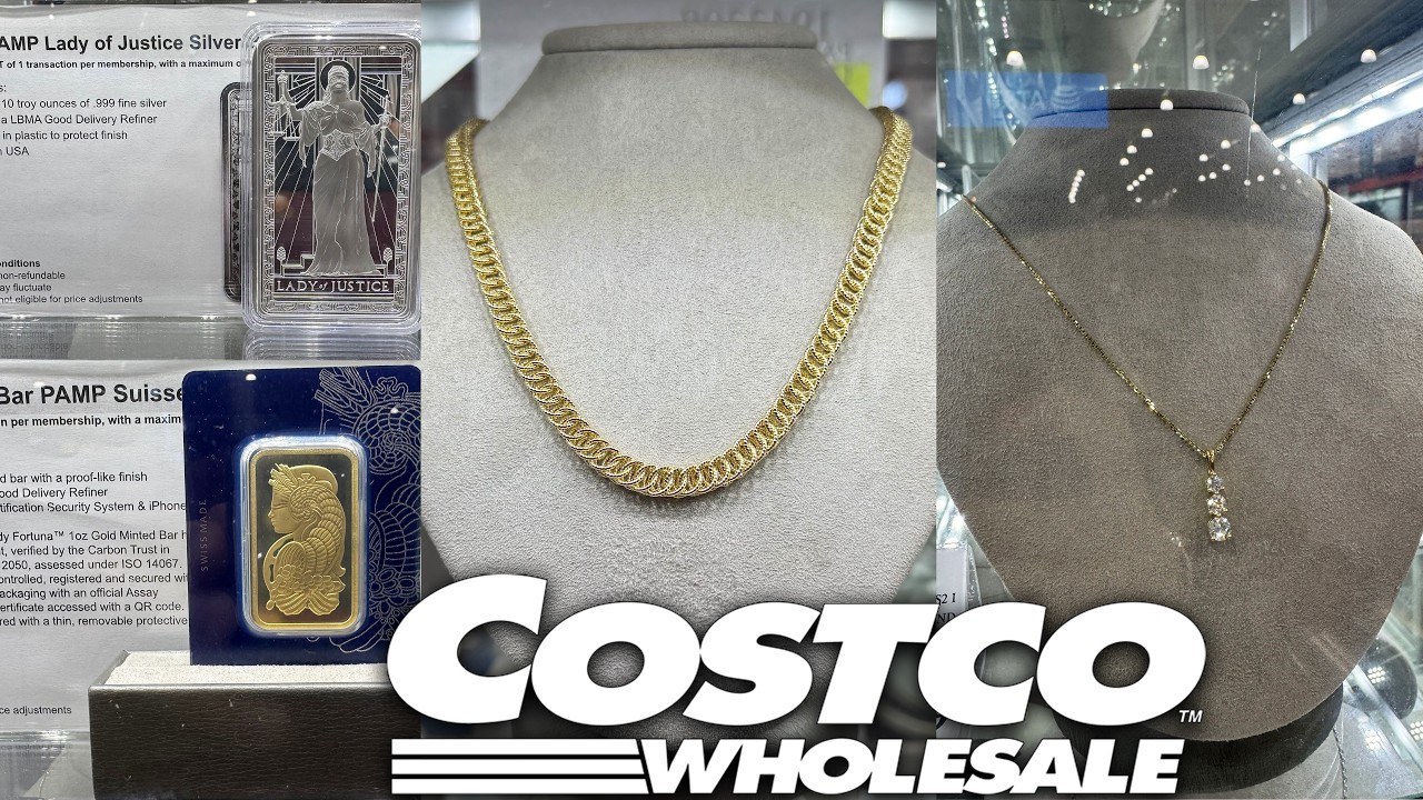 💝 COSTCO NEW FINE JEWELRY DEALS 💎 GOLD & SILVER BARS, DIAMOND ENGAGEMENT RINGS | GIFT IDEAS