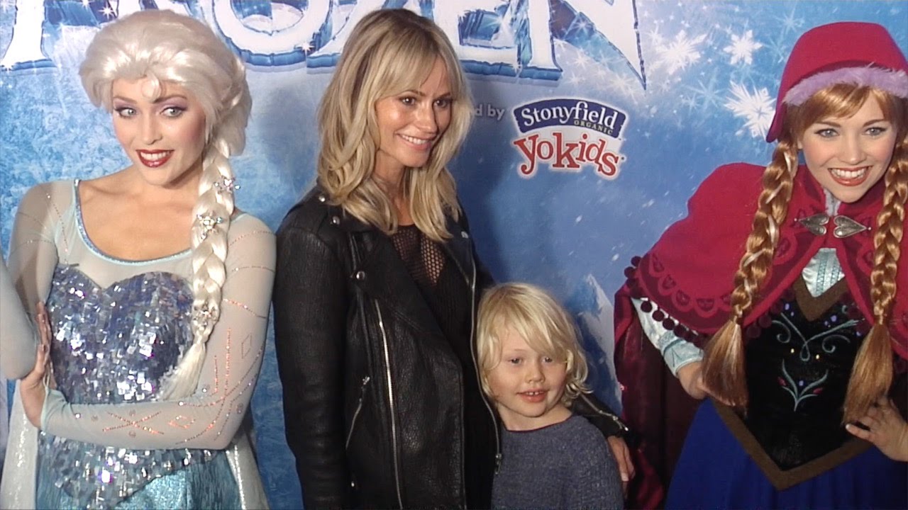 Cameron Richardson and son Milo 