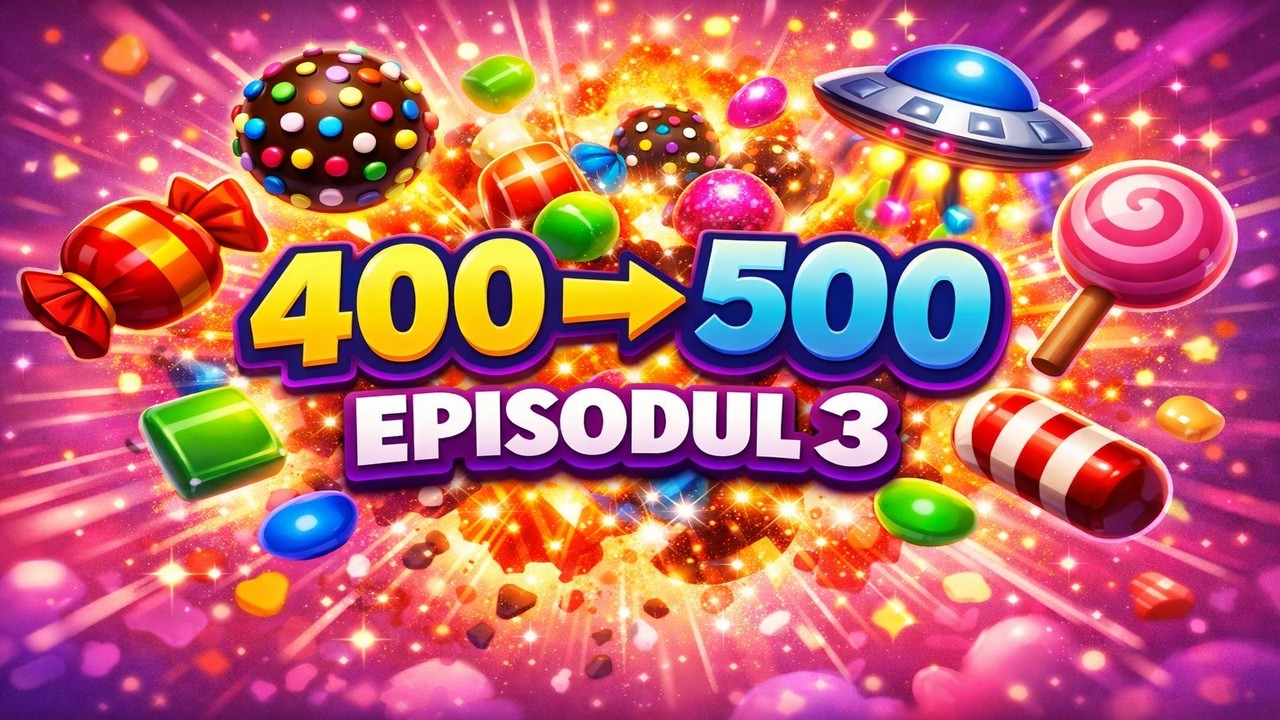 CAT DE DEPARTE AJUNGEM? 400  500 | Episodul 3 Candy Crush Saga