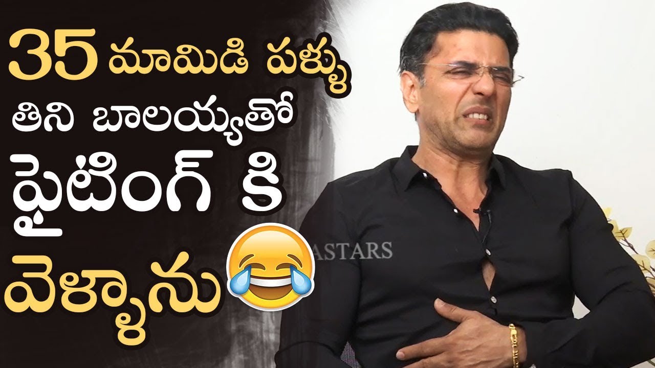 Actor Babloo Prithiveeraj Shares A Hilarious Incident During Chennakesava Reddy Movie | Manastars
