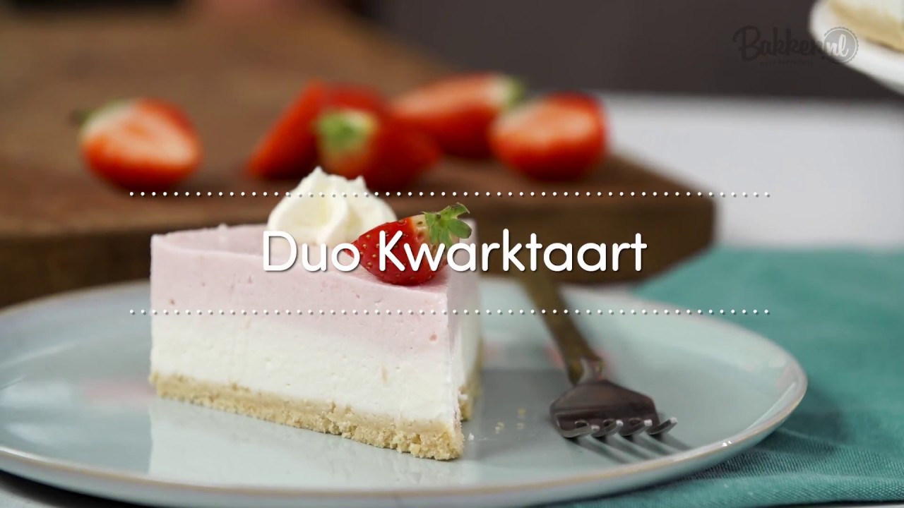 Duo Kwarktaart bakken