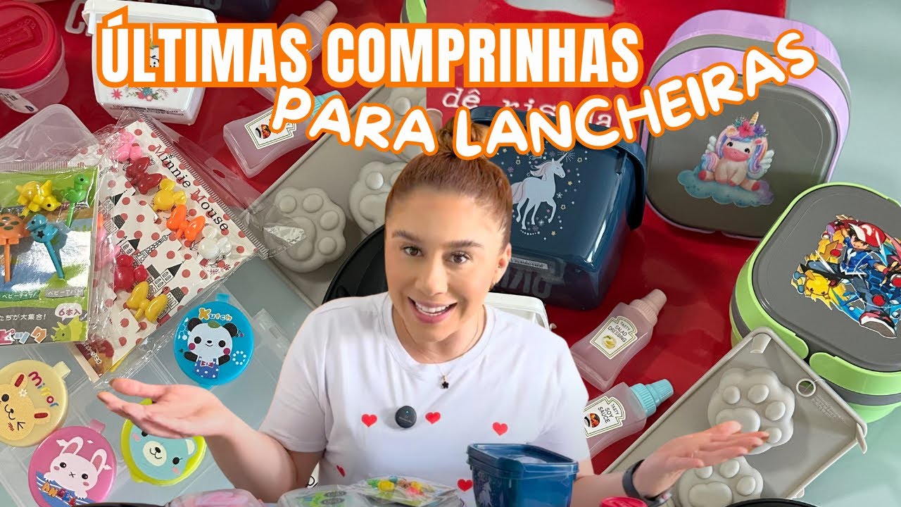 COMPRAS PARA LANCHEIRAS | ACESSÓRIOS E MARMITAS