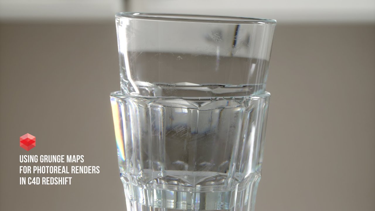 C4D Redshift Tutorial: Creating Photo Real Renders with Grunge Maps
