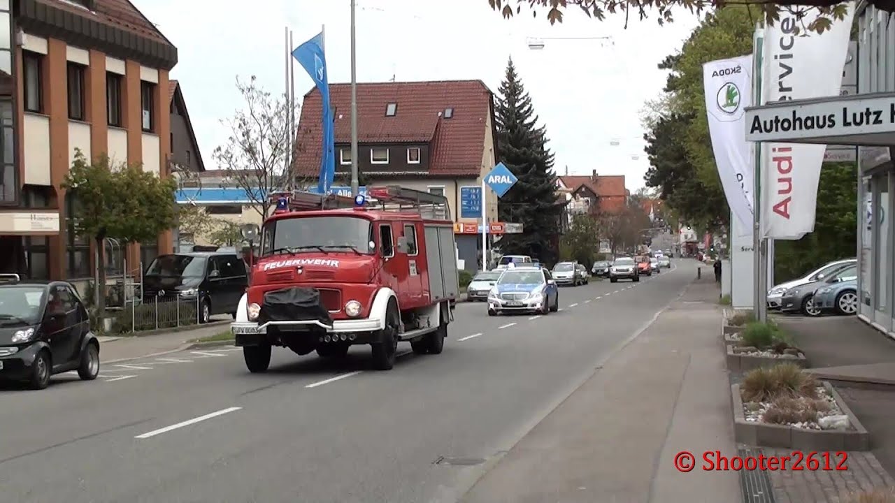 Einsatzkräfte zum 2. Alarm S-Möhringen