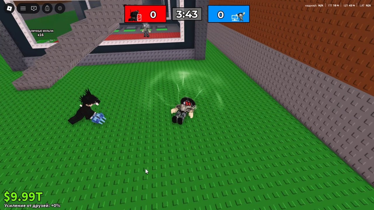 Trying this Roblox PvP mode for the first time… it was chaos 😳