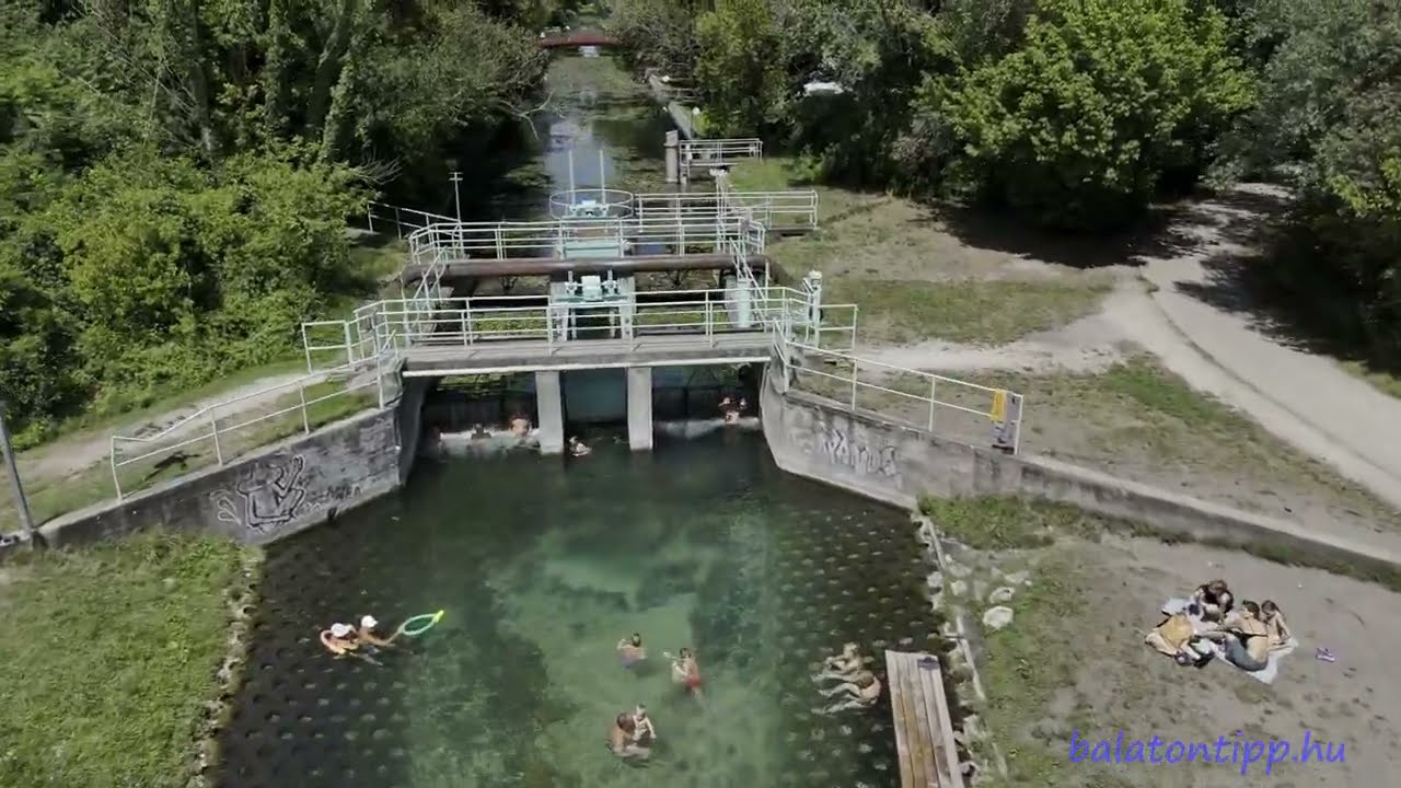 Hévízi kifolyó - Az első 300 méter - 2025. július