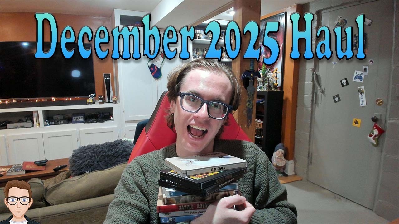 Blu-Ray & Video Game Haul December 2025