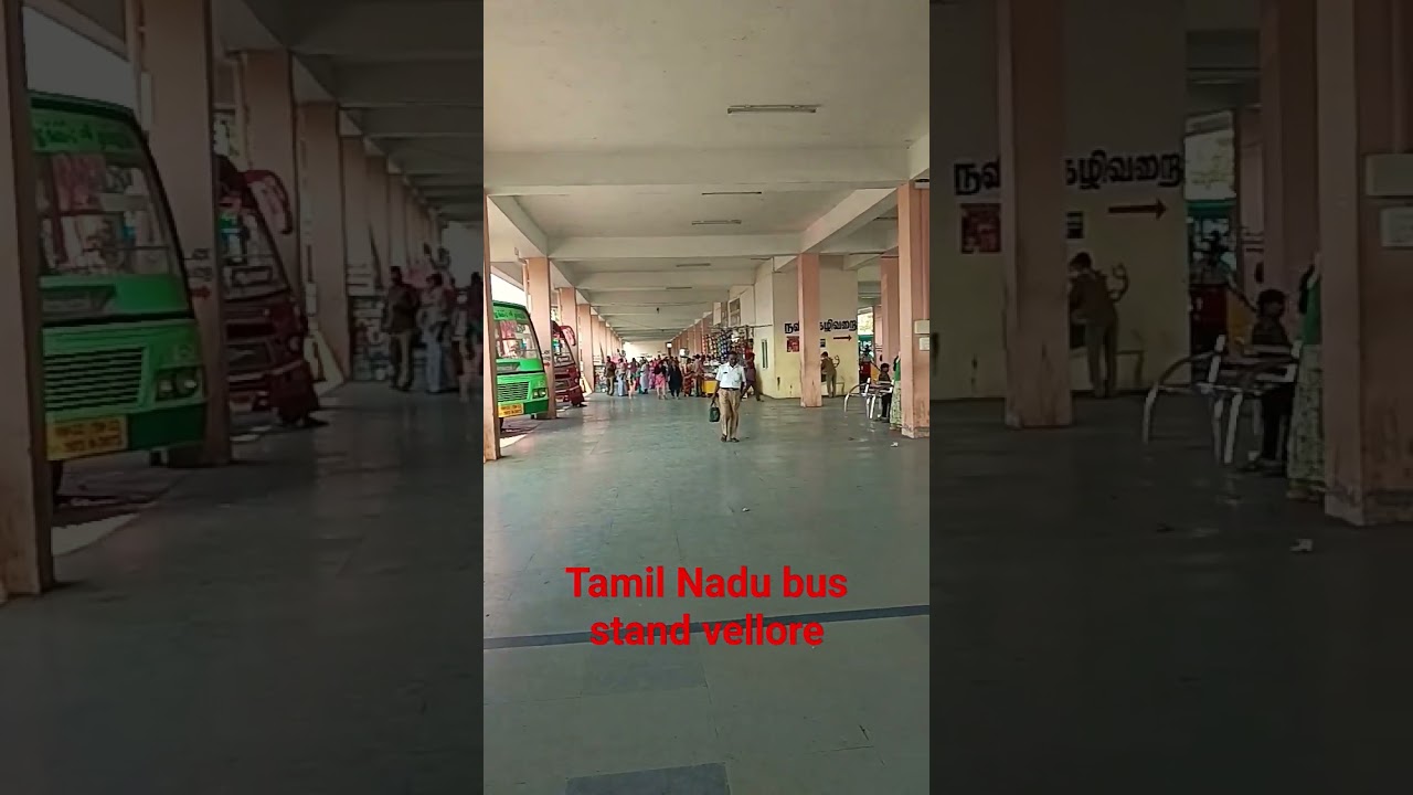 Vellore bus stand #travel to arunachalam