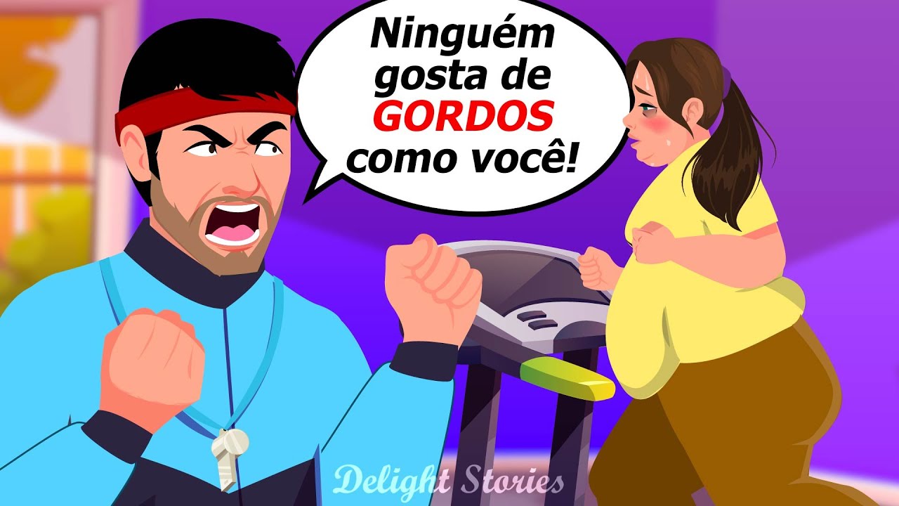O professor quer me livrar da gordura, tirando sarro de mim a frente de toda gente na escola