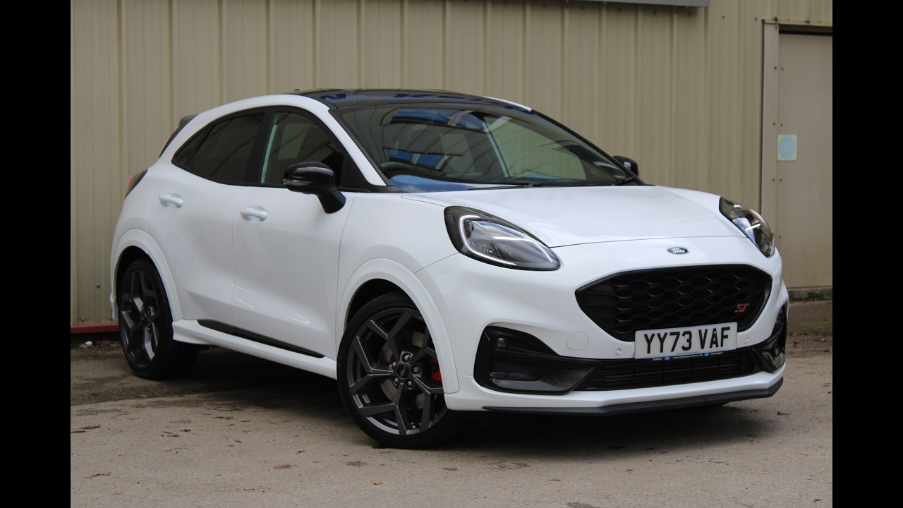 YY73VAF 2023 Ford Puma ST 1.5, белый.