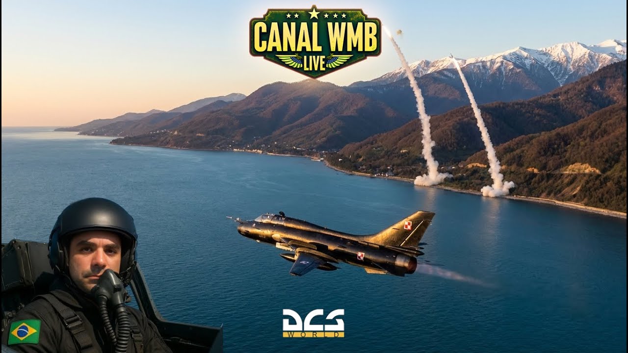 O novíssimo SU-22 FUI SURPREENDIDO! 😱 O Su-22 é o Pior ou o Melhor Mod do Ano? - DCS | LIVE