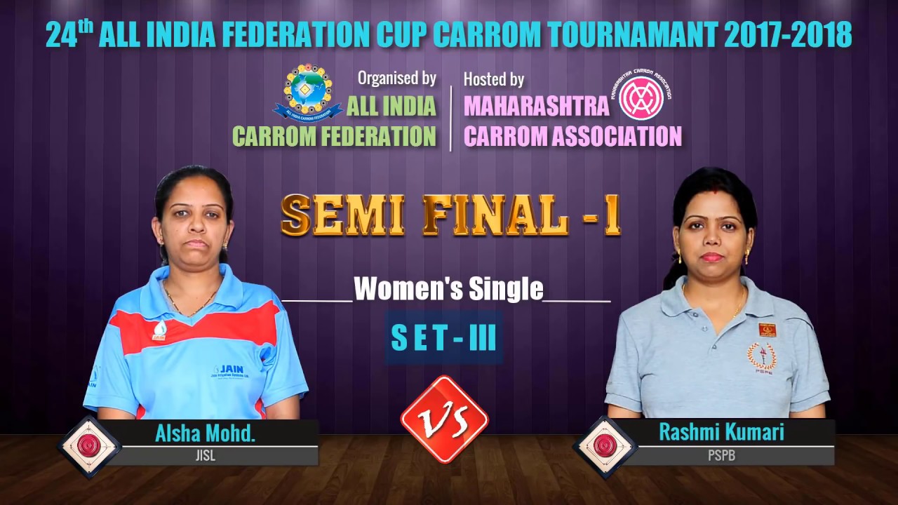 SEMI FINAL-1 (Women's Single)-Set-3: Aisha Mohd. (JISL) vs Rashmi Kumari ( PSPB)
