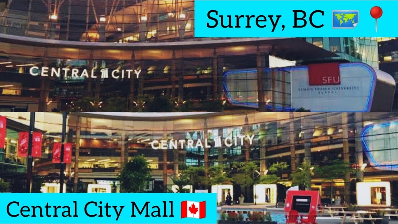 Surrey Central Mall, Surrey BC 🇨🇦 || Vancouver Canada Vlogs || Surrey Downtown || Explore BC
