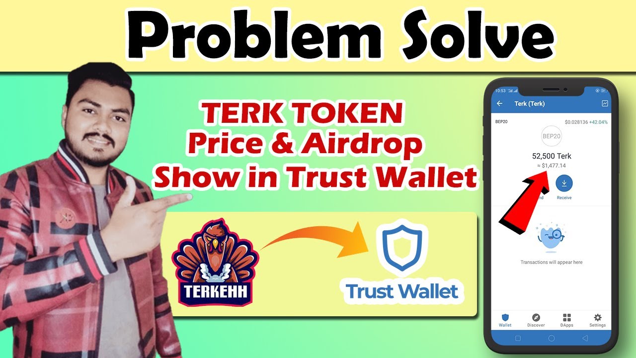 How to Show Terkehh Token in Trust Wallet | 1500$ Terk Token Free Claim | Instant Claim Free Airdrop
