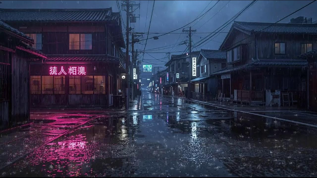 Tokyo Midnight Rain 🌧️ Lofi HipHop Beats for Focus, Study & Night Vibes #63