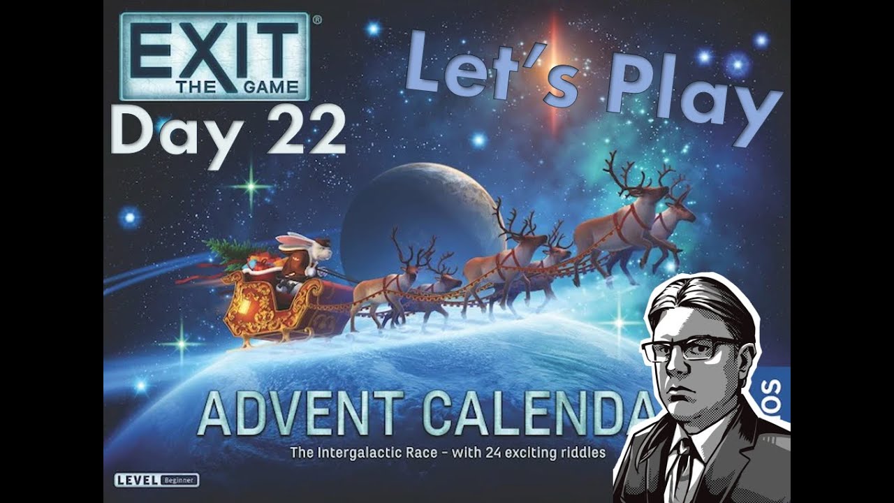 Let's Play: EXIT Advent Calendar 2025 - Day 22