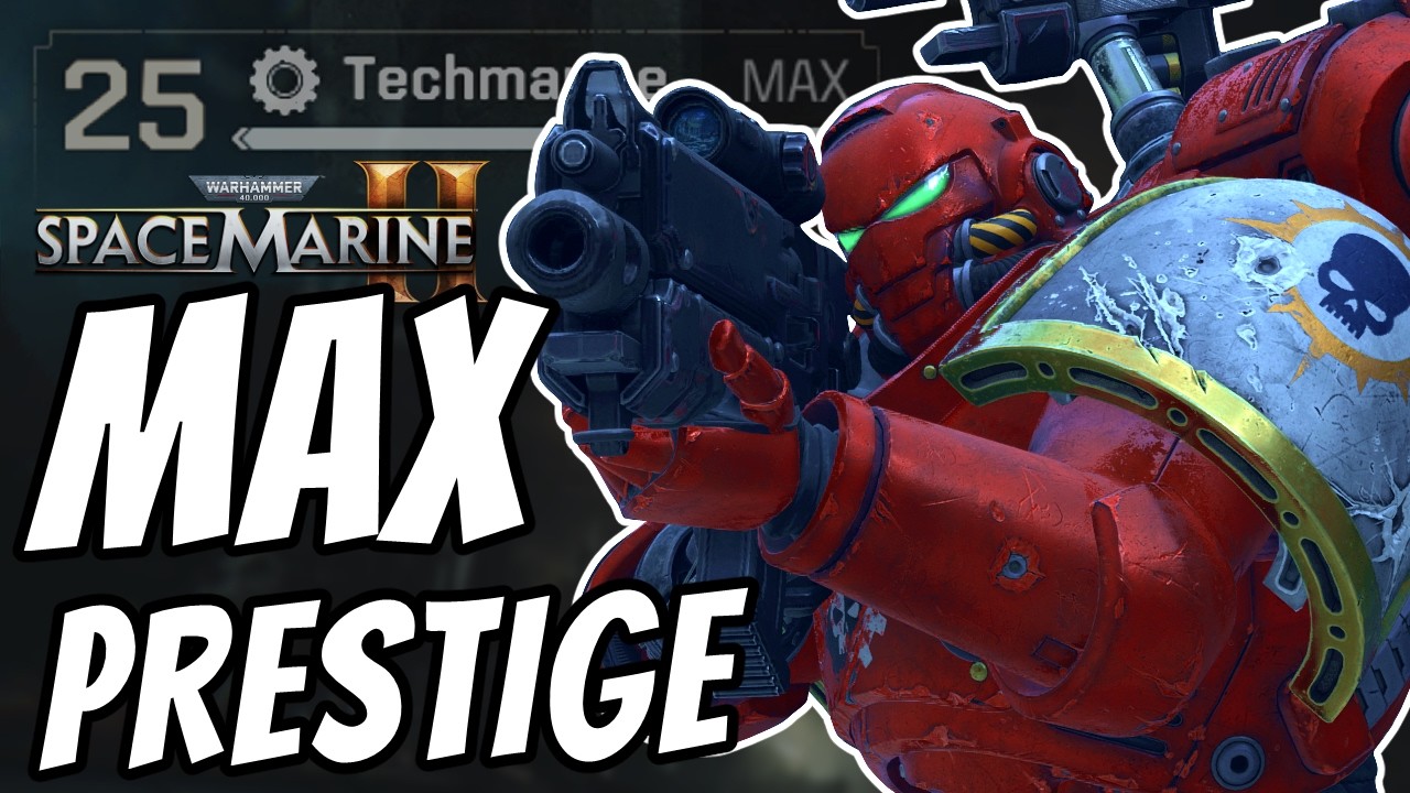 Max Prestige Techmarine Solo Runs & Chat Runs on Space Marine 2 Patch 12