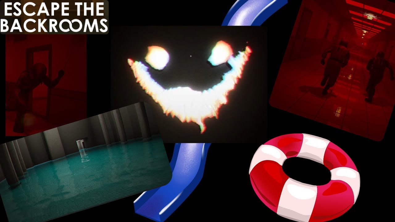 Escape the Backrooms I Poolrooms, ! -Run For Your Life!