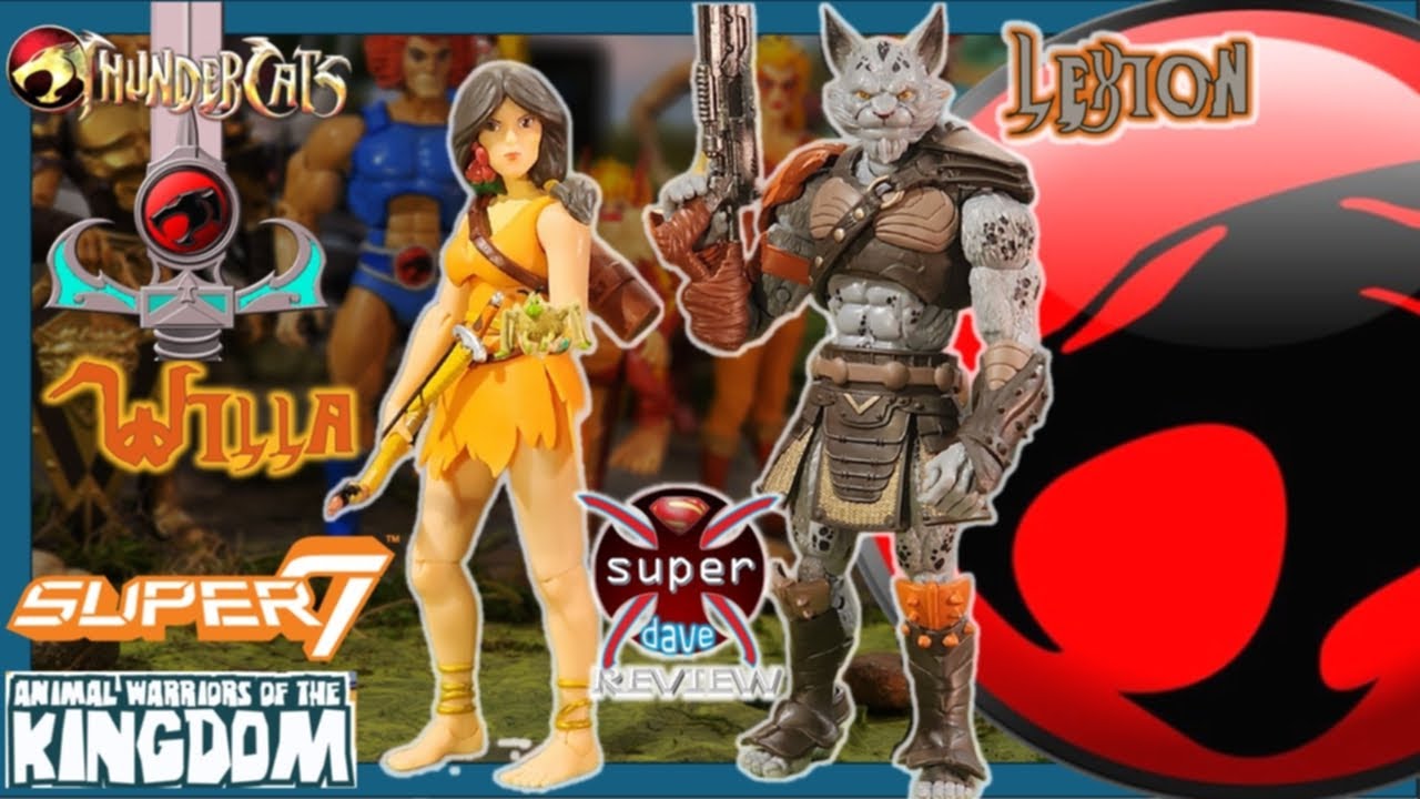 Thundercats Willa Ultimates Super 7 with Bonus Animal Warriors Of The Kingdom Lexion Action Figures