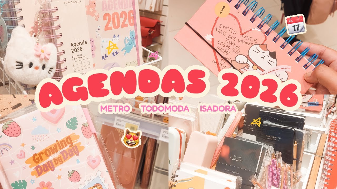 Agendas 2026📔🌸 *Tour en Metro l Todomoda l Isadora*🤩