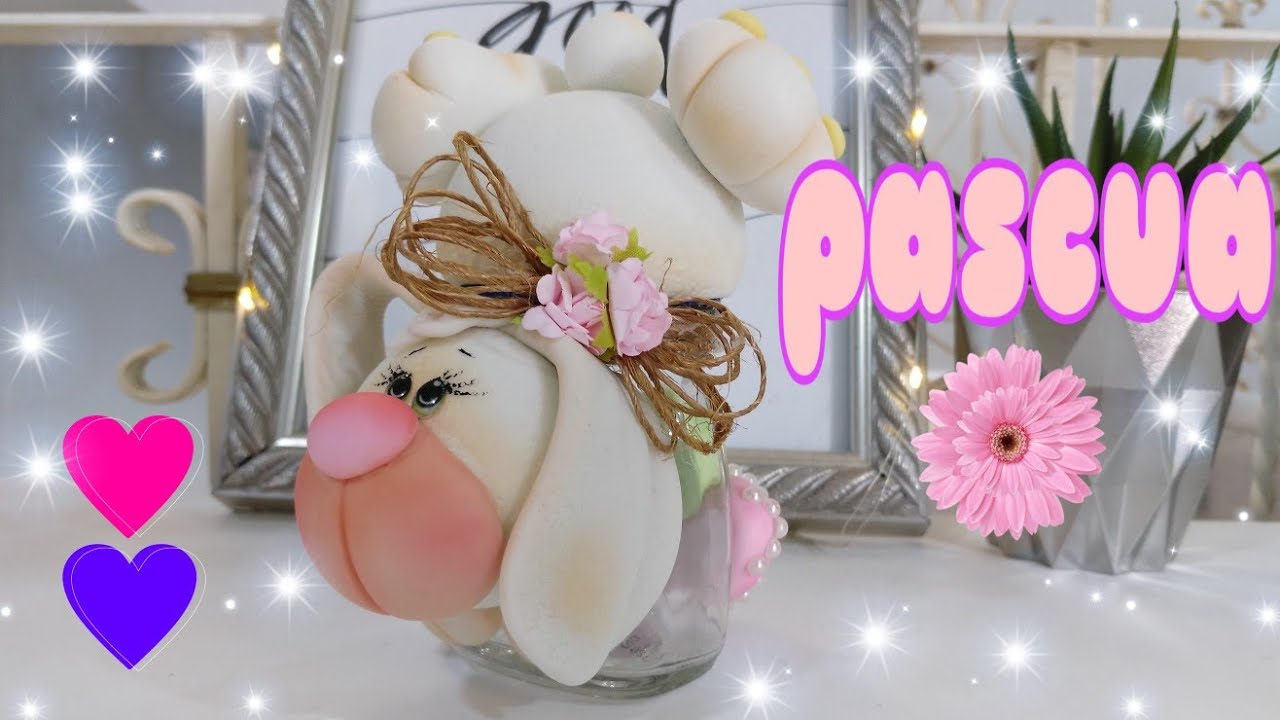 DIY CONEJO DE PASCUA | CONEJOS | PORCELANA FRÍA | Ideas Fáciles | Manualidades Fáciles