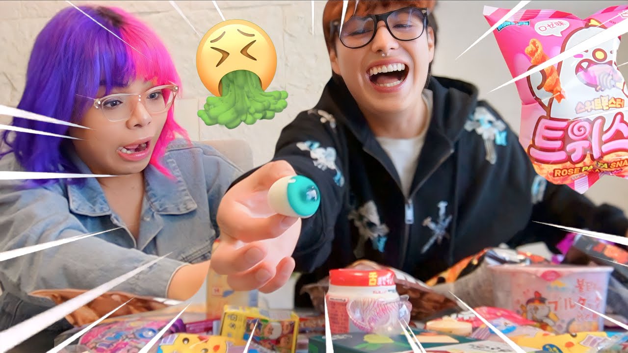 ¡Los dulces más raros de Japón!😦 Ft. Susy Mouriz