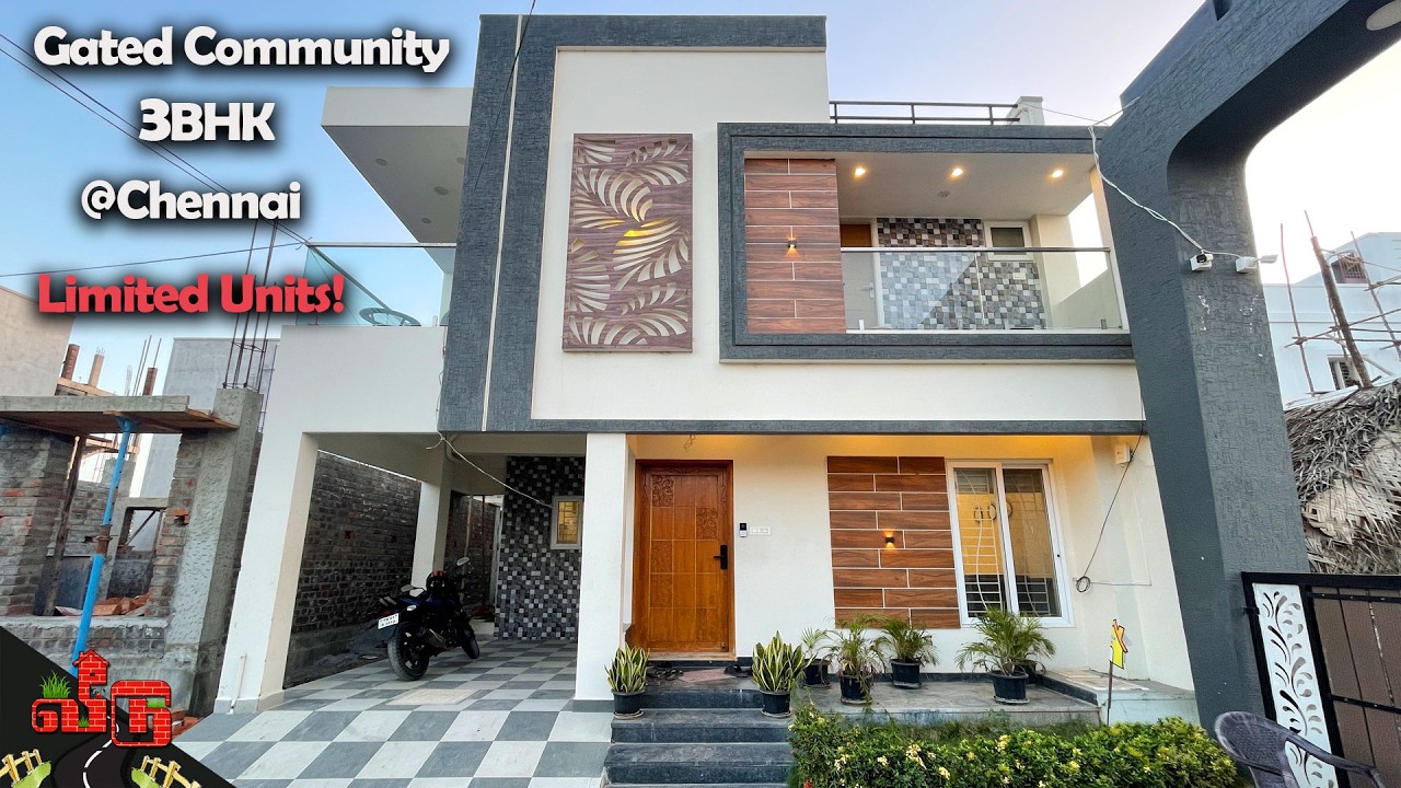 Familyக்கு Perfectஆன Independent Villa @Chennai | Gated Community |Luxury Villa For Sale | Veedu 566
