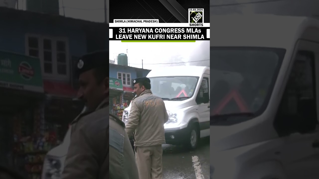 31 Haryana Congress MLAs leave New Kufri near Shimla after attending lunch hosted by CM Sukhu