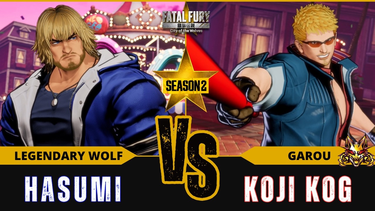 FF:CotW 🐺 HASUMI (Ken Masters) vs KOJI KOG (Billy Kane)⭐Replay Match - FATAL FURY: CotW - 2/26