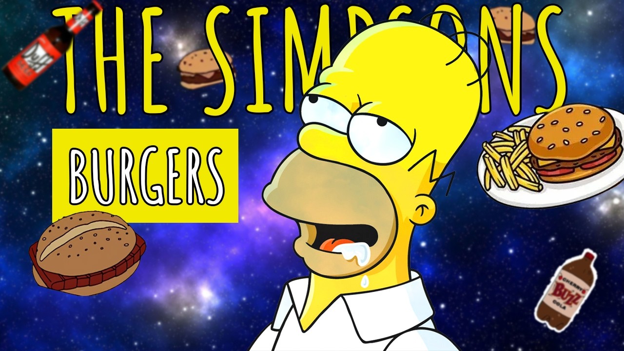 I Ate 4 Simpsons Burgers and Discovered the BEST!
