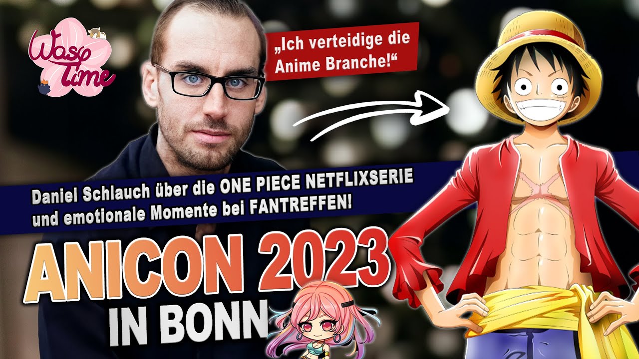Die ANI-CON 2023 - Synchronsprecher Daniel Schlauch (Ruffy aus One Piece) im Interview! | wasytime