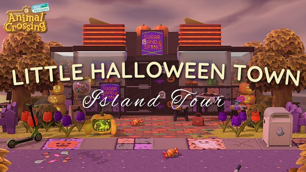 SPOOKLET | ACNH Island Tour | Animal Crossing: New Horizons Gameplay