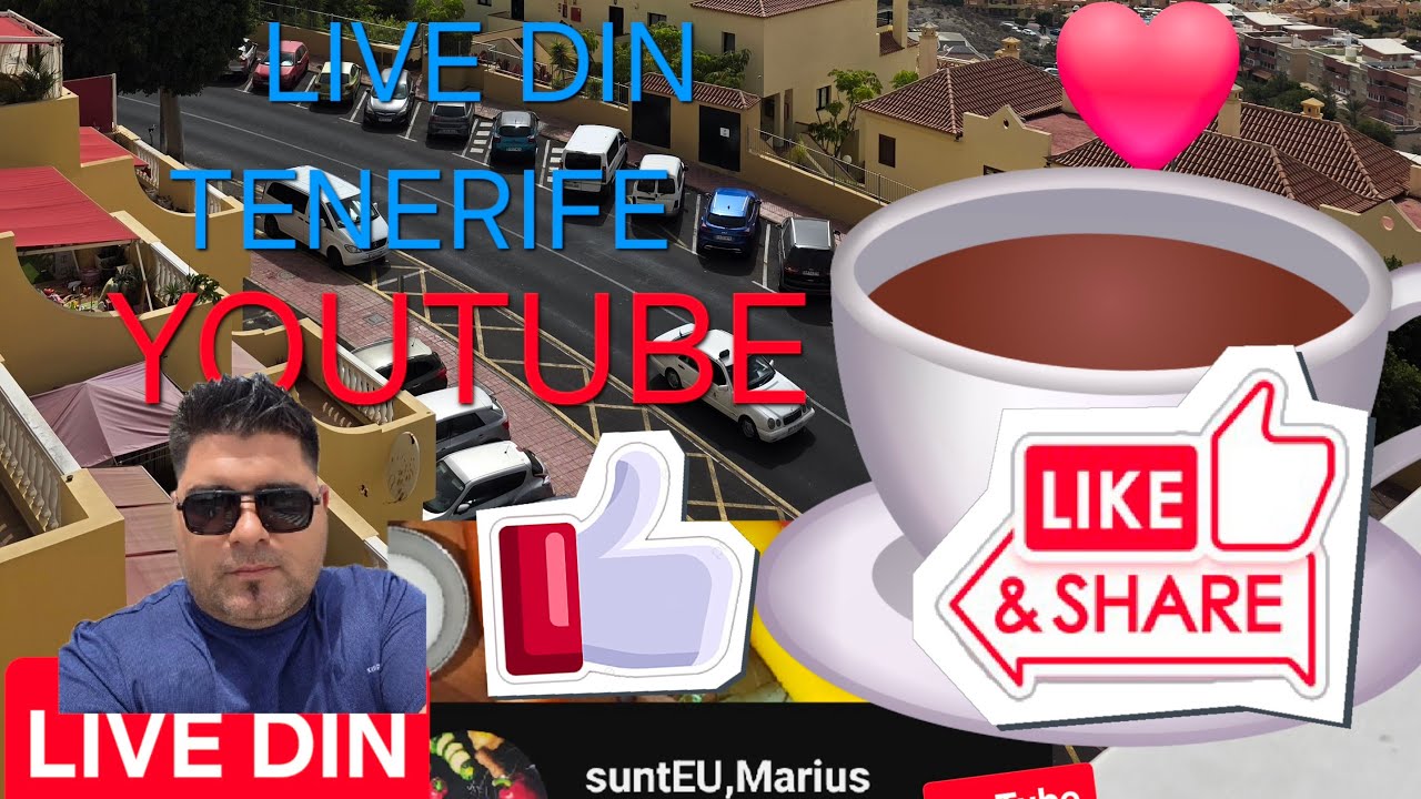 LIVE din tenerife Spania##Tenerife #YouTube