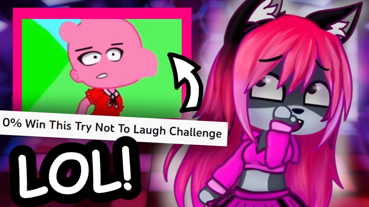 Reacting to Gacha Life TRY NOT TO LAUGH Challenges!