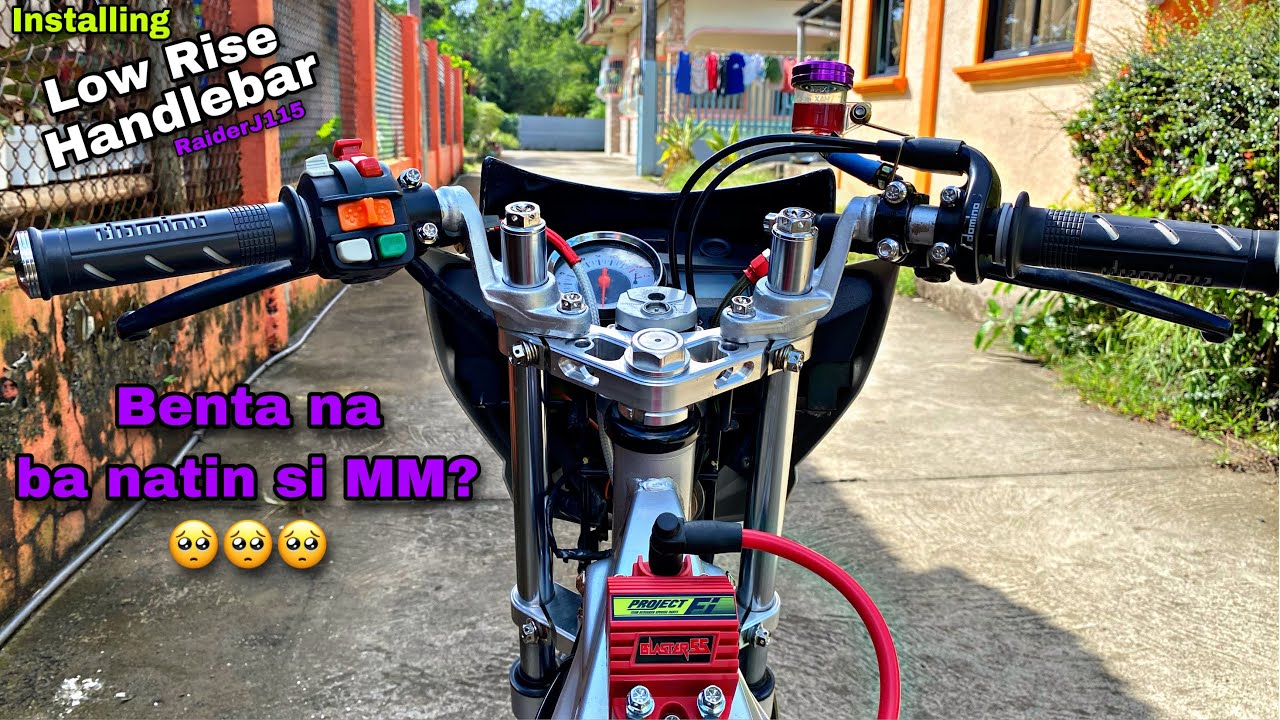 Installing Raider j115 Lowrise handlebar | Raider150 | Andreu Cabagyo