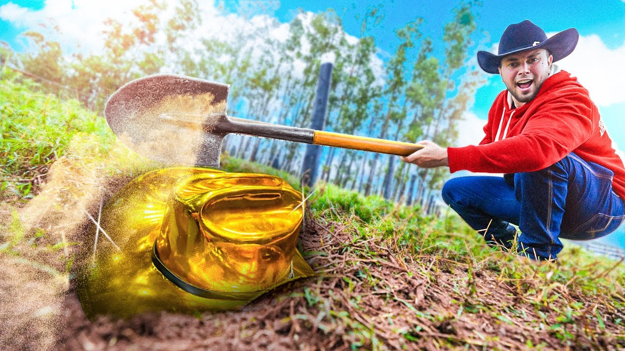 AGORA VOU SER EXPULSO DA FAZENDA!! * Enterrei o chapéu do rei do gado * 😱
