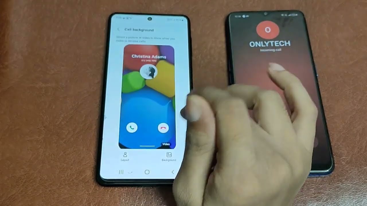 samsung mobile  incoming call Backgraund change, how to change call Backgraund samsung galaxy m53 5g
