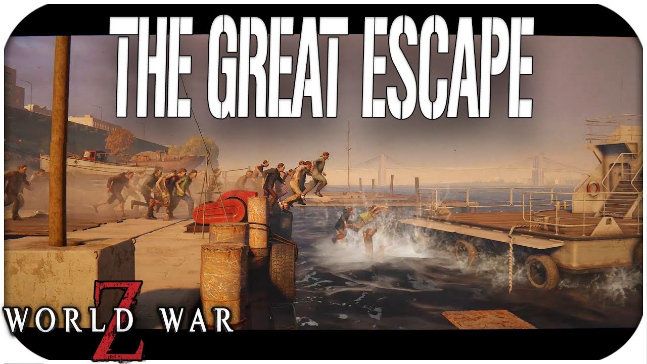 Shooting My Teammates!  The Great Escape! - World War Z -