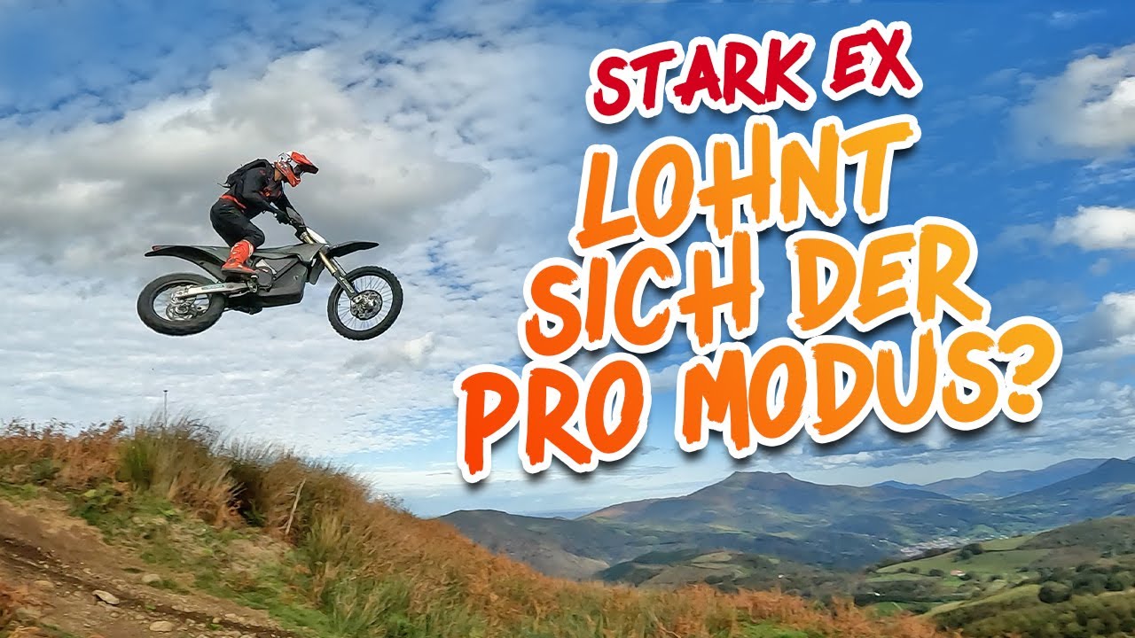 Stark EX Pro Features: Leistungskurve, Motorbremse, Trails und Navigation