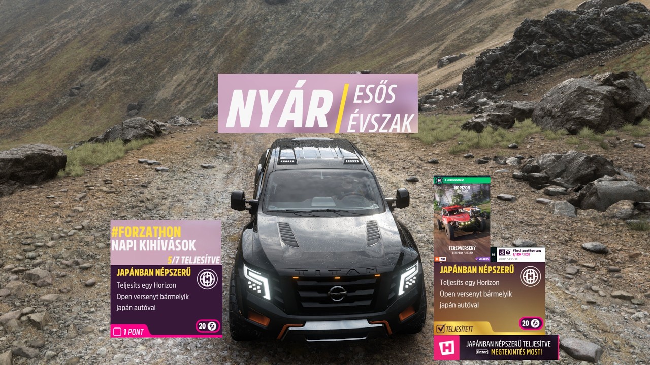 Forza Horizon 5 Daily Challenges Big in Japan Complete a Horizon Open Race in any Japanese vehicle