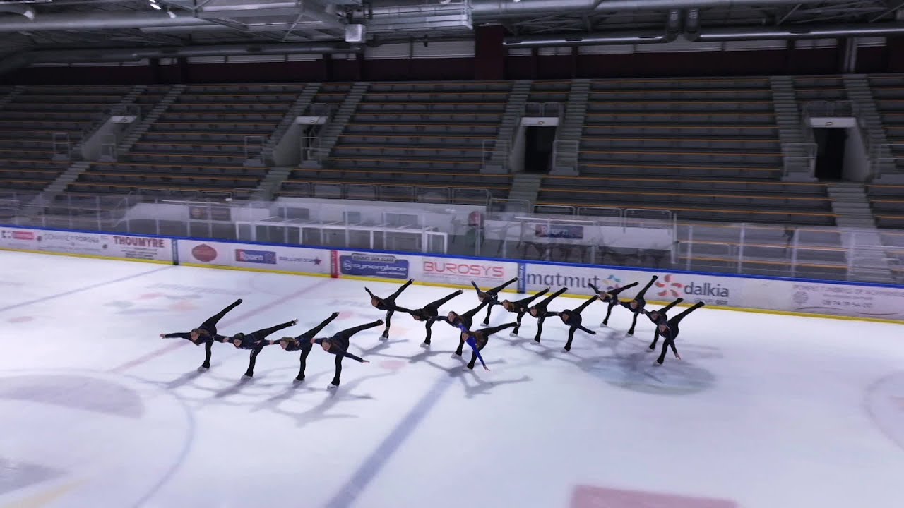 Patinage synchronisé : avant la French Cup, l'équipe 