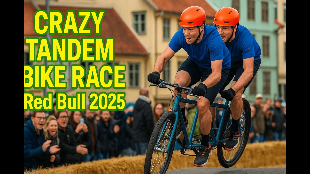Red Bull Tandemkampen Göteborg 2025 – Crazy Cycling Action!
