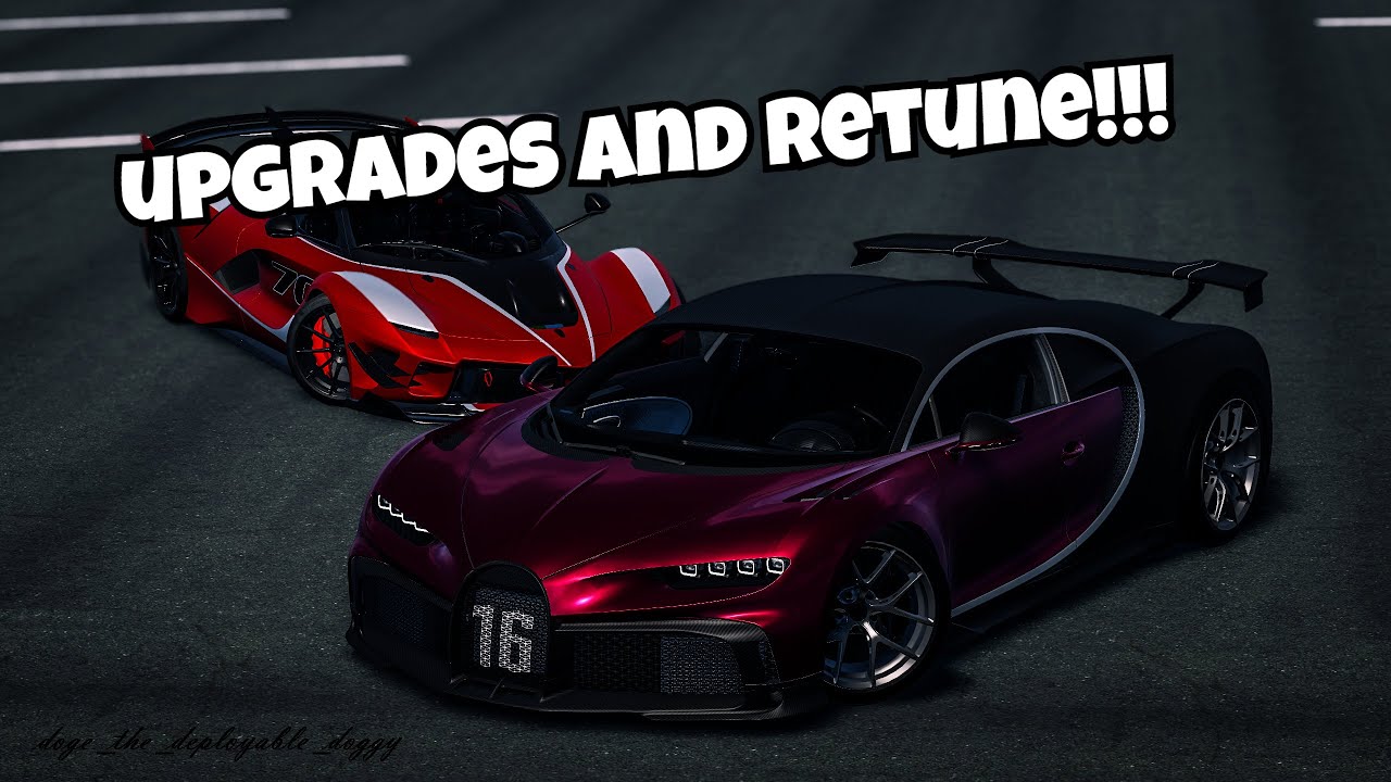 BUGATTIS CAN BE UPGRADED!!! And FXXK Evo retune! Midnight chasers