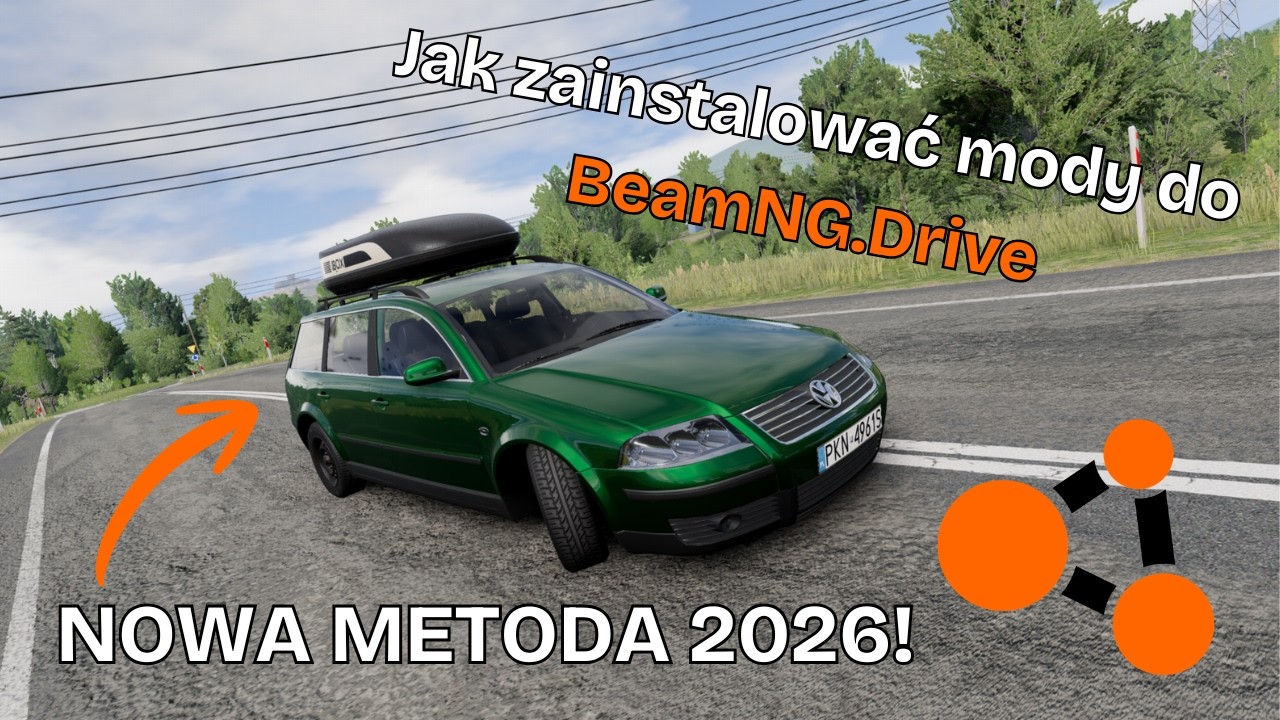 How to install BeamNG.drive mods in FIVE MINUTES?
