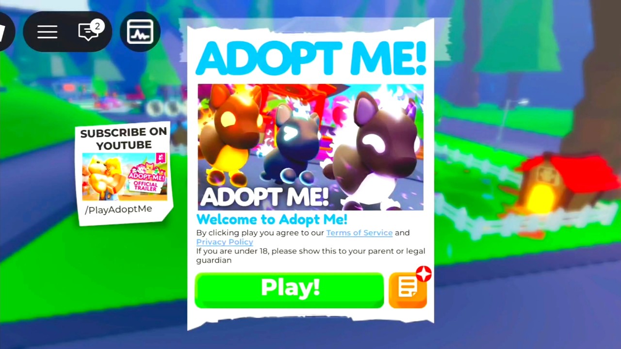Adopt me Roblox Most Popular viral Game Android-ios Gameplay