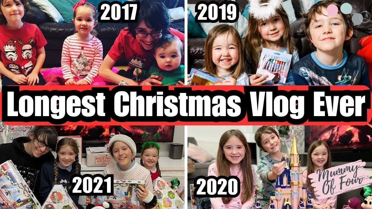 Over A Decade Of Christmas 🎄 Opening Presents Over 3 Hour Mega Vlog 🎅🏻